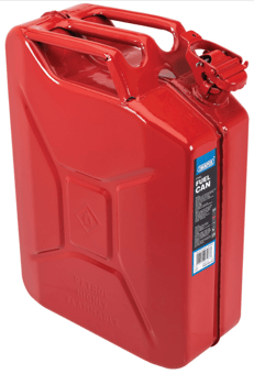 picture of Draper - Steel Fuel Can - 20L - Ideal For Storing And Transferring Flammable Liquids - Red - [DO-SFC20L-RED/C]