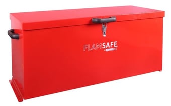 picture of FlamSafe Site Security Box - 555H x 1190W x 420D mm - [QM-SFS551142ZRX] - (LP)
