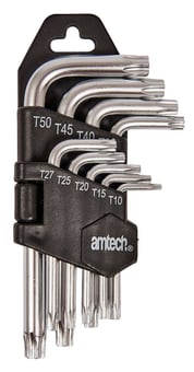 picture of Amtech 9 Piece L-type Torx Key Set - [DK-I9130]