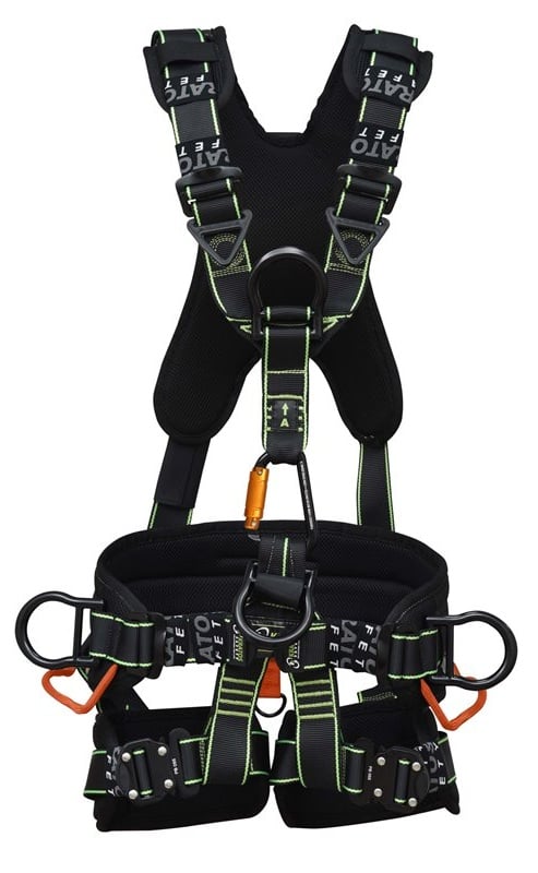 Kratos Harness Fly'in 3 - 5 Point Luxury Full Body Harness - L-XXL - [KR-FA1020202]
