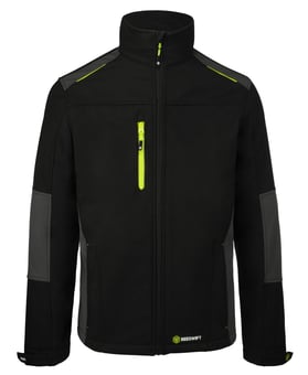 picture of Flex Softshell Jacket Two-tone Black/Grey - BE-SFSJBLGY