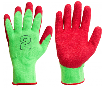 picture of Stop N' Go Go-X 2 Palm Coated Safety Gloves - Pair - PT-GO-X2PALM - (DISC-R)