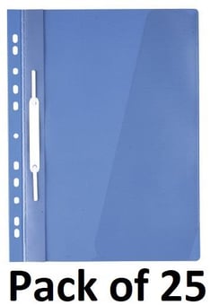 picture of Durable - Multi-Punched Project Folder - Blue - Pack of 25 - [DL-256006]