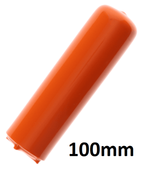 picture of Boddingtons Insulated Straight Cable Push-On Shrouds 10mm x 100mm - [BD-648010]