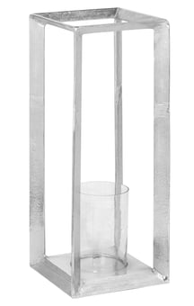 Picture of Hill Interiors Farrah Collection Large Silver Candle Stand - [PRMH-HI-21328]