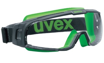 picture of Uvex - U-SONIC Anti-Fog Anti-Scratch Clear Safety Goggles - [TU-9308-245]