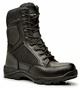 picture of Rugged Terrain Black High-Leg Boots with Zip S3 SRA - BN-RT555B