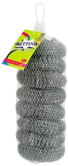 picture of Bettina Galvanised Scourer - Pack of 8 - [PD-B220] - (DISC-R)