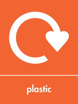 Picture of Recycling Signs - Plastic - 300 X 400Hmm - Rigid Plastic - [AS-WR09-RP]
