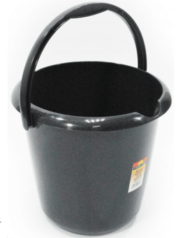 picture of Round Bucket Graphite 13L - [PD-THW22-G]