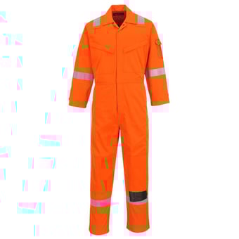 Picture of Portwest - Orange Araflame Gold Coverall - PW-AF53ORR