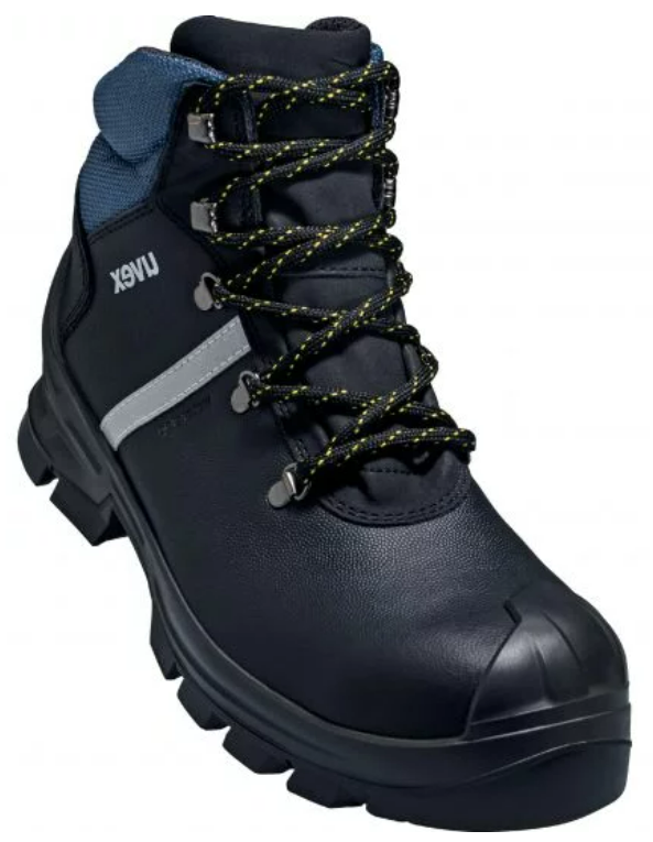Uvex 2 Construction Lace-Up Safety Boots Black S3 SRC - TU-65122 - (LP)