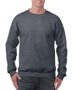 picture of Gildan Heavy Dark Heather Grey Sweatshirt - AP-G18000-DKH