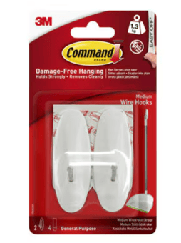Picture of 3M Command Medium Wire Hooks - [3M-17068]