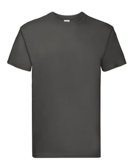 Picture of Fruit Of The Loom Men's Light Graphite Grey Super Premium T-Shirt - BT-61044-LGRPH