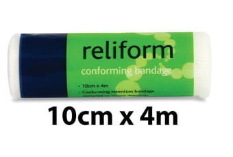 picture of Reliform Conforming Bandage - 10cm x 4m - Superb Stretch Bandage - [RL-433]