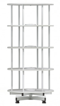 picture of BiGDUG Rotary Filing System - 5 Shelves - Height 2030mm - 120 Folders - [BDU-KKRFS85G] - (LP)