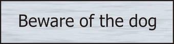Picture of Beware of the dog - SSE (200 x 50mm) - [SCXOCI-6316]