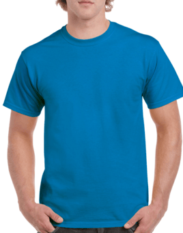 picture of 2000 Gildan Sapphire Ultra Cotton Adult T-Shirt - BT-2000-SPH