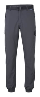 Picture of Portwest L712 - Stretch Lightweight Cuffed Trousers - Metal Grey - Regular Leg - PW-L712MGR