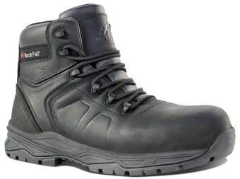 picture of Rock Fall RF580 Calgary Black Waterproof Safety Boot - S7S CI HI HRO FO SR - RF-RF580