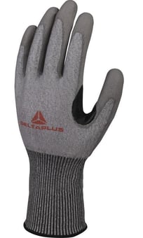 picture of Delta Plus Softnocut Grey Knitted Gloves - LH-VECUT42GN
