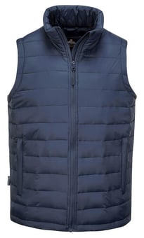 picture of Portwest - S544 - Aspen Baffle Gilet - Navy Blue - PW-S544NAR
