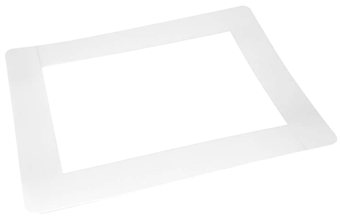 Picture of Heskins ColorCover Self-Adhesive Custom Signs White - 314mm x 252mm - [HE-H6907W-314]