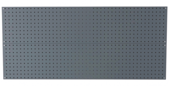 picture of BiGDUG Garage Perforated Tool Hook Panel - 760h x 1709w mm - Dark Grey - [BDU-GLTP171]