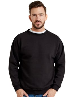 picture of UCC Heavyweight Unisex Black Sweatshirt - Choice of Sizes - BT-UCC002-BLK - (MP)