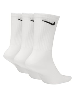 picture of Nike Everyday Lightweight Crew Socks - White - 3 Pairs - BT-SX7676-WHI