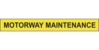 Picture of Spectrum Motorway Maintenance - PVC 600 x 75mm - [SCXO-CI-1913]