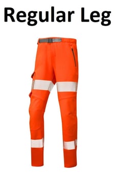 picture of Starcross - Women's Stretch Work Trouser Orange - Regular Leg - LE-WTL01-O-R