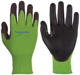 picture of Supreme TTF 15G HPPE Shell - Reinforced Crotch Cut Resistant Gloves - [HT-505C]