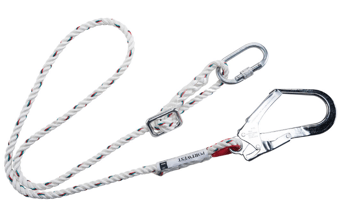 picture of Portwest FP22 - Adjustable 2m Restraint Lanyard White - [PW-FP22WHR]