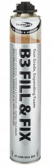 picture of Bond it - B3 Fill And Fix - Gun Grade Expanding Foam - 750ml - [RUS-BDFIXG750] - (DISC-W)