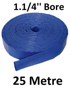 picture of Flexible PVC Layflat Hose 1.1/4"  Bore 25 Metre - [HP-LFL114/25]