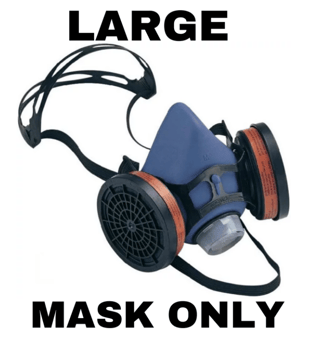 picture of LARGE Willson Valuair Plus Half Mask Respirator - Sold Without Filters - [HW-1001574] - (DISC-W)