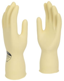picture of Polyco Processor II 30cm Mediumweight Unlined Natural Rubber Glove - Pair - BM-72