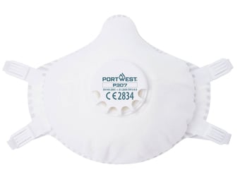 Picture of Portwest P307 - FFP3 Ultimate Reusable Compact Respirator - Pack of 5 - [PW-P307WHR]