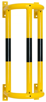 Picture of TRAFFIC-LINE External Pipe Protectors - Wall Mounted 1,000 x 350 x 300mm - Yellow/Black - [MV-200.28.423]