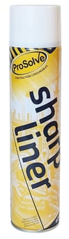 picture of ProSolve Sharpliner Paint Aerosol - 600ml - White - [PV-PVSHW6A]