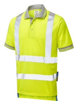 Picture of Pulsar Yellow Hi-Vis Polo Shirt - PR-P175