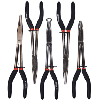 picture of Amtech 5 Piece Long Reach Plier Set 280mm - [DK-B0790]