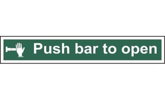 Picture of Spectrum Push bar to open - SAV 600 x 100mm - SCXO-CI-12140