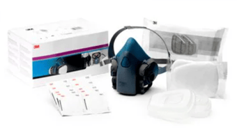 Picture of 3M Respirator Starter Kit A2P2 R Filter - Medium Half Mask - [3M-06782]