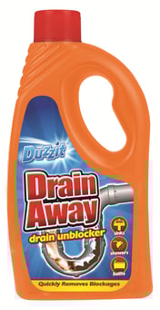 picture of Duzzit Drain Away Liquid - Drain Unblocker - 400ml - [ON5-DZT1035-12A]