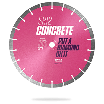 Picture of SR12 - Concrete Diamond Blade - 800 Cuts - 230mm Dia - [DC-A027H]