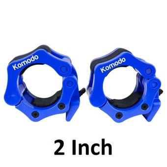 picture of Komodo Spring Bar Collar 2 Inch - Blue - Pair - [TKB-WT-BR-COL-BLU]
