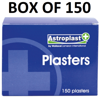 picture of Astroplast Fabric Assorted Plasters - Box of 150 - [WC-1209001]